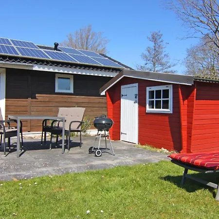 Feriehus Inviting Log House With 2 Terraces And Cozy Fireplace In *